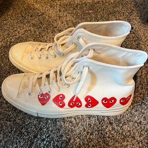 Converse x Commes De Garçon high tops